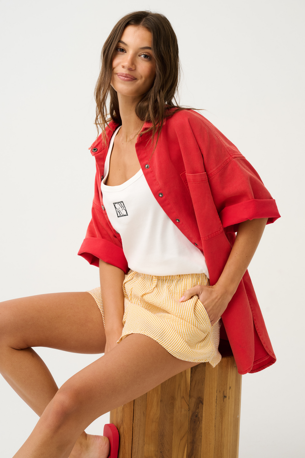 STELLA DENIM SHIRT - Ruby Denim