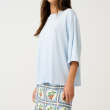 SOLANA TEE - Ice Blue