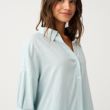 MONIQUE SHIRT - Ice Blue