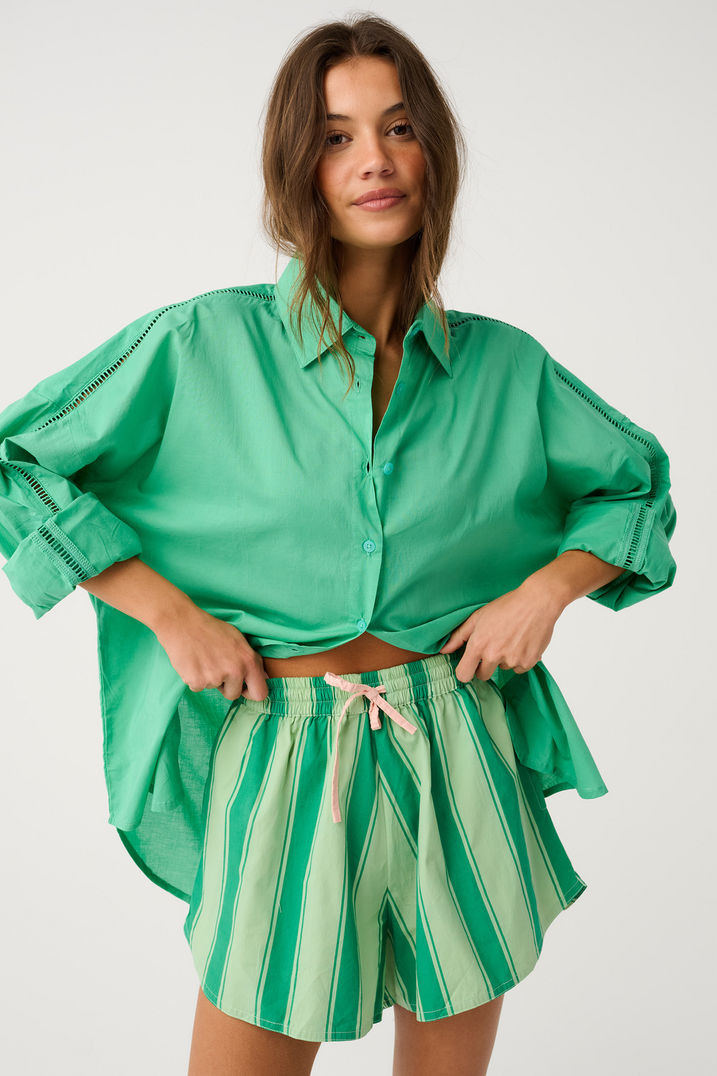 COVE SHIRT - Emerald