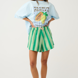 RORY SHORT - Palm Stripe