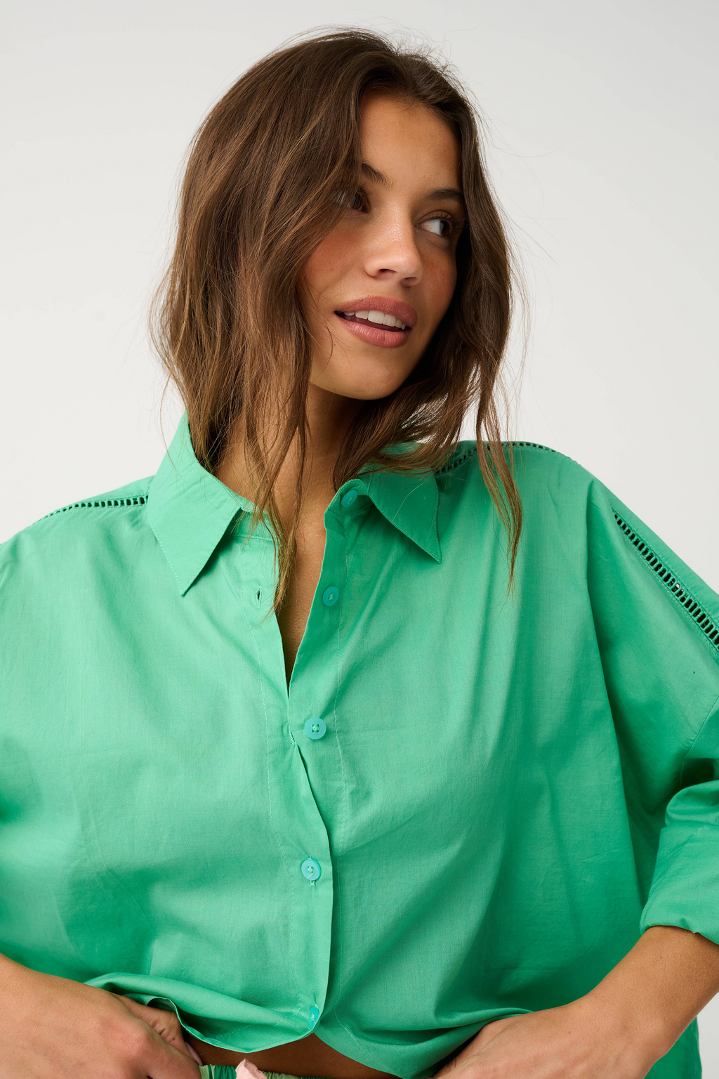 COVE SHIRT - Emerald