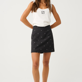 ZYLA MINI SKIRT - Black Spot