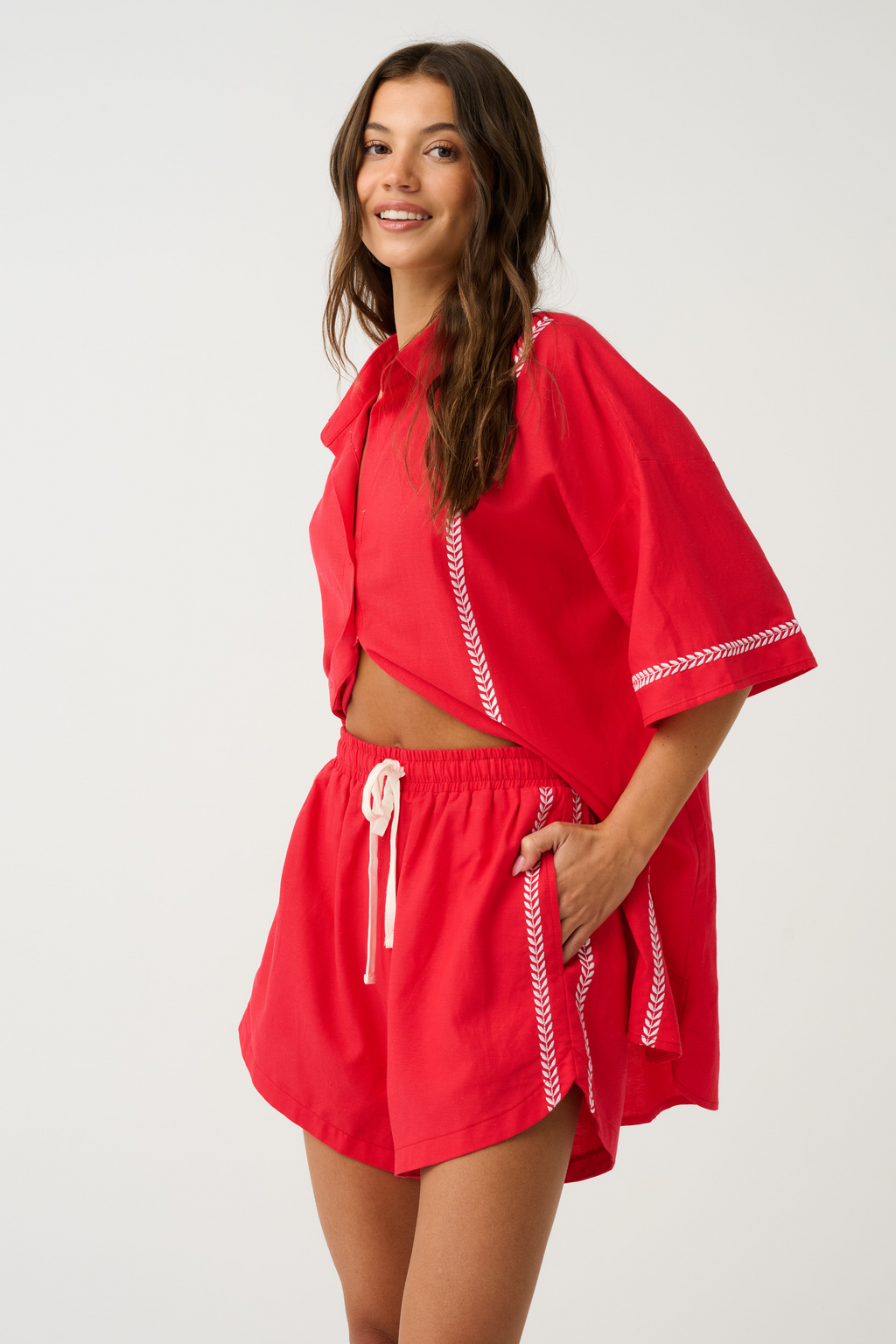 LUCHELLE SHORT - Mandarin