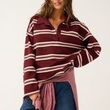 Freddie Rugby Top Stripe