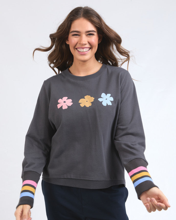 WYNNE CREW - Washed Black