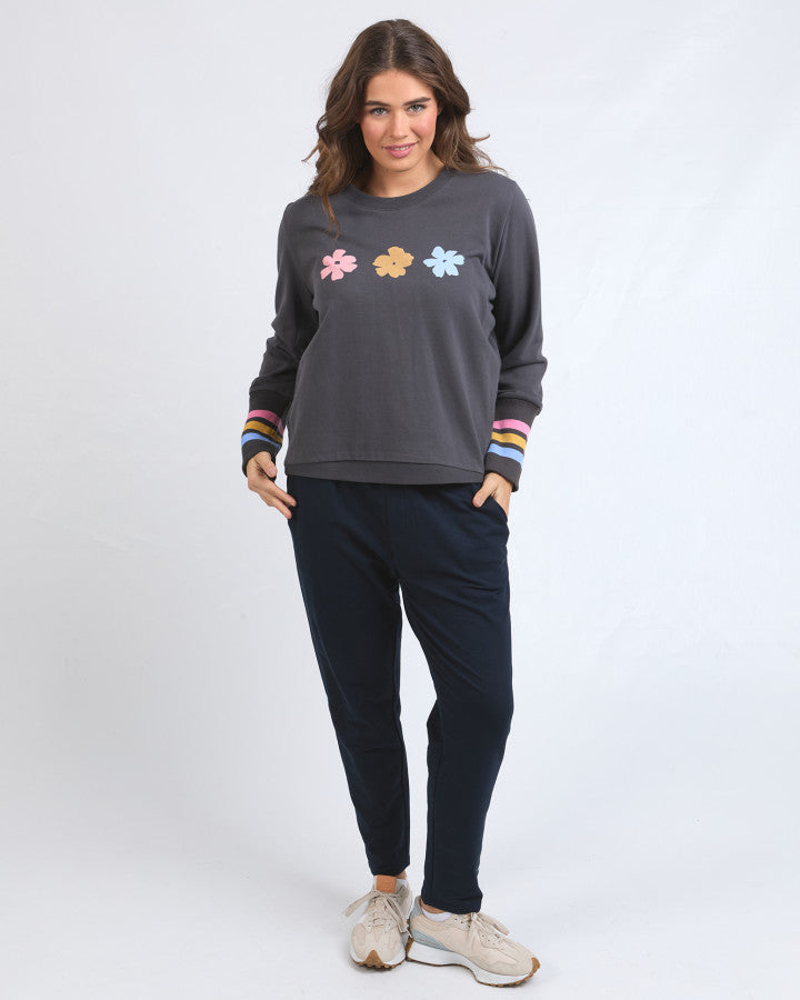 WYNNE CREW - Washed Black