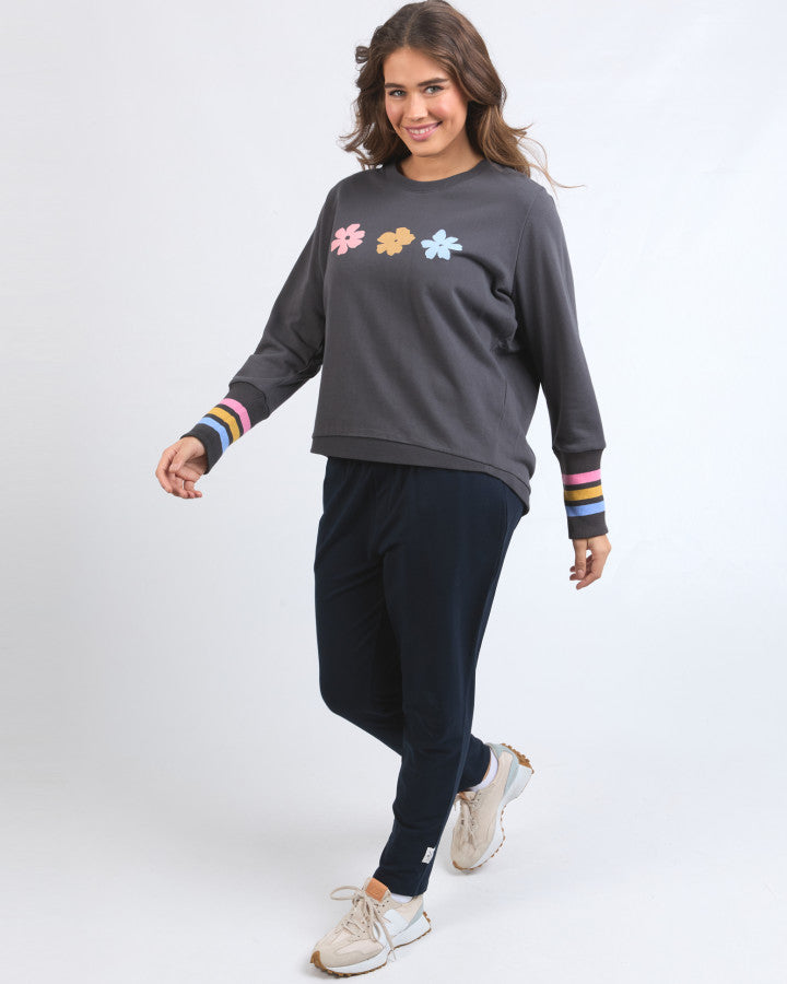 WYNNE CREW - Washed Black