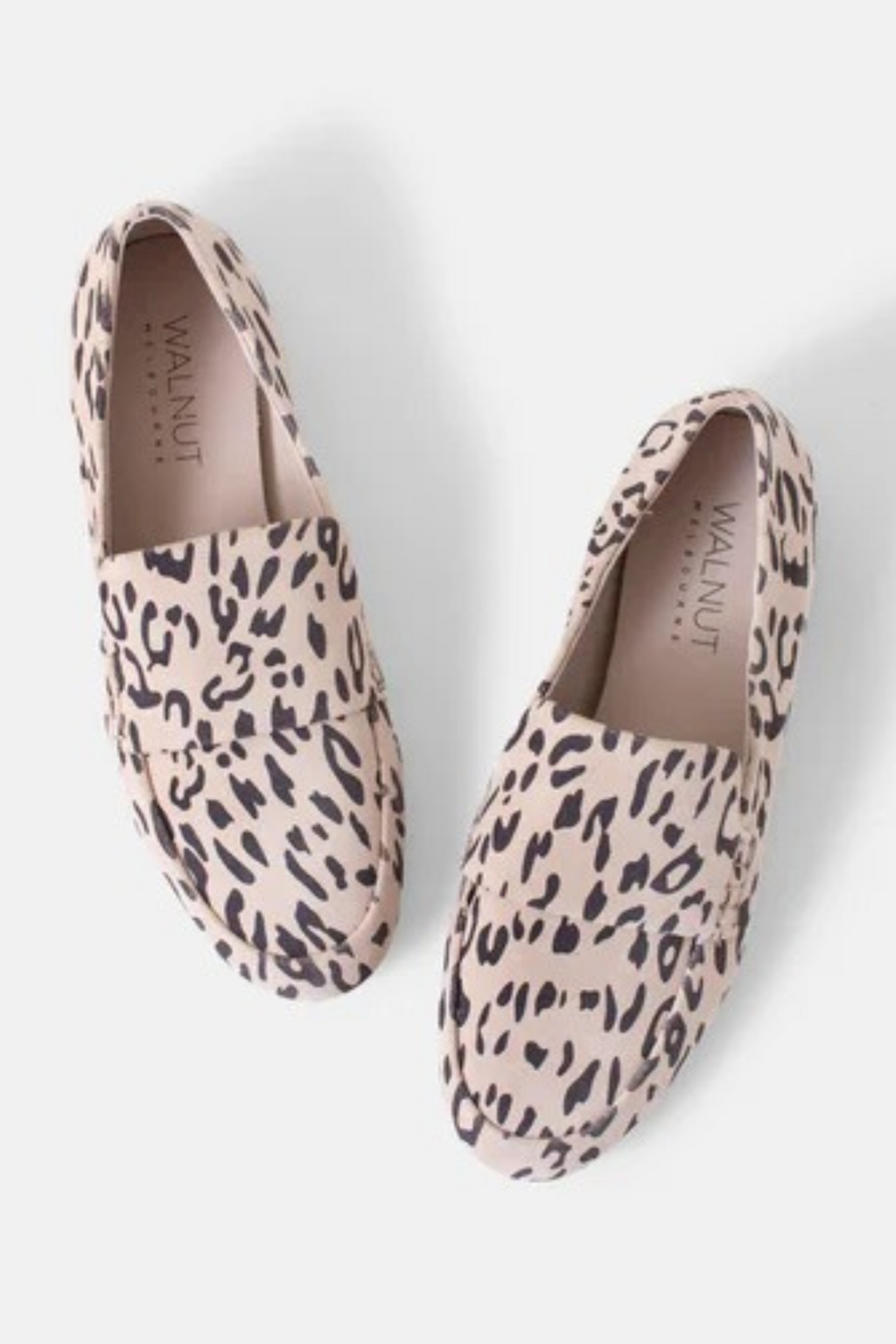 DUTCH LEATHER LOAFER - Vanilla Leopard Suede