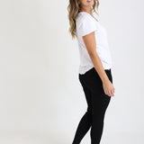 CONNIE PULL ON PANTS - Black