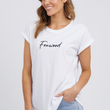 SIGNATURE TEE - White