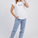 SIGNATURE TEE - White
