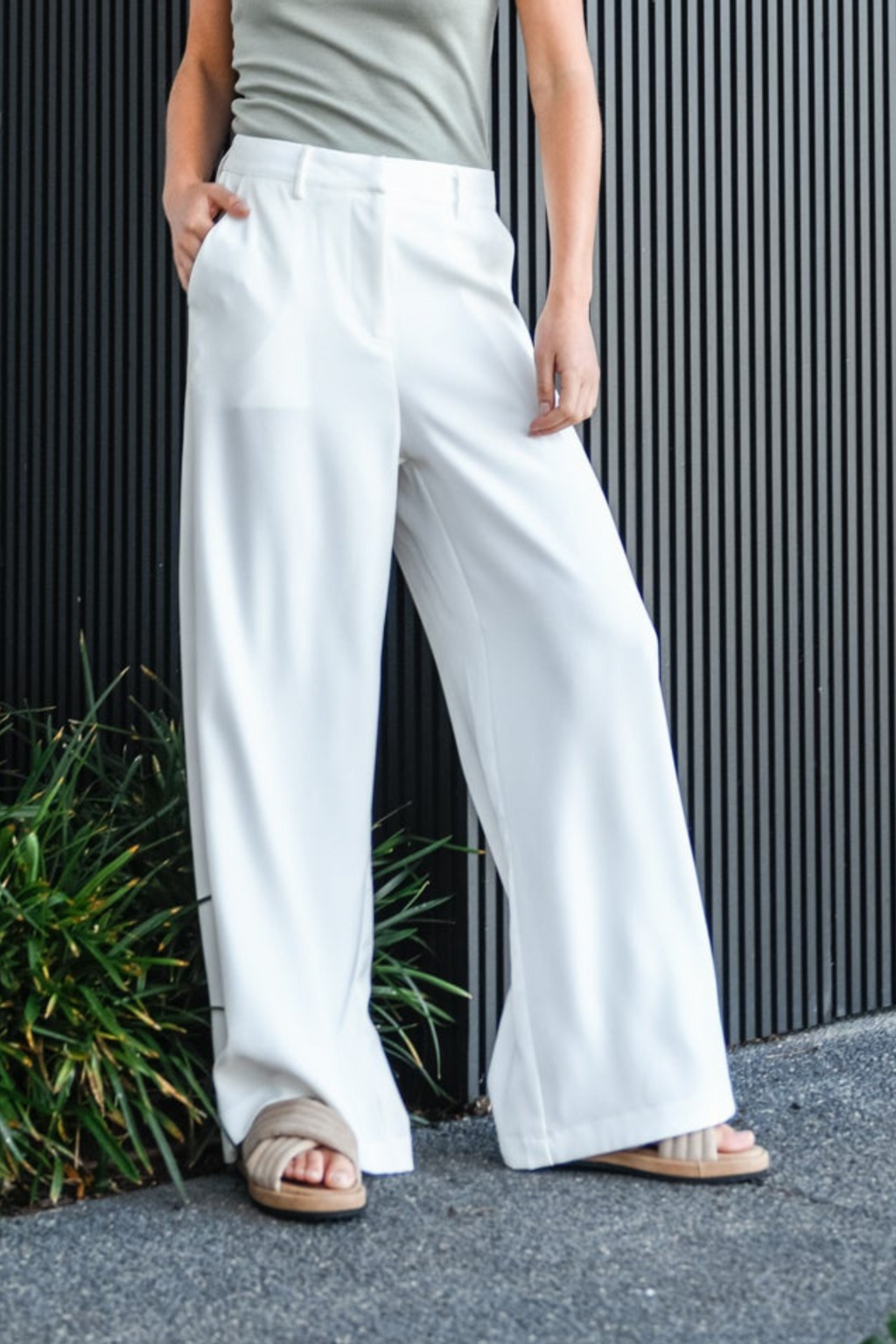 KENNEDY PANT- White