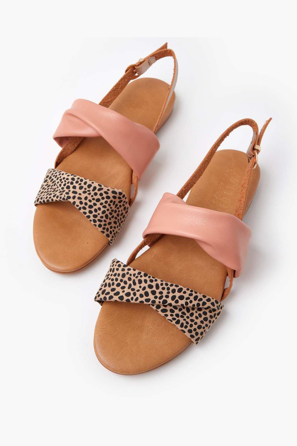 MILU SANDAL - Tan Cheetah