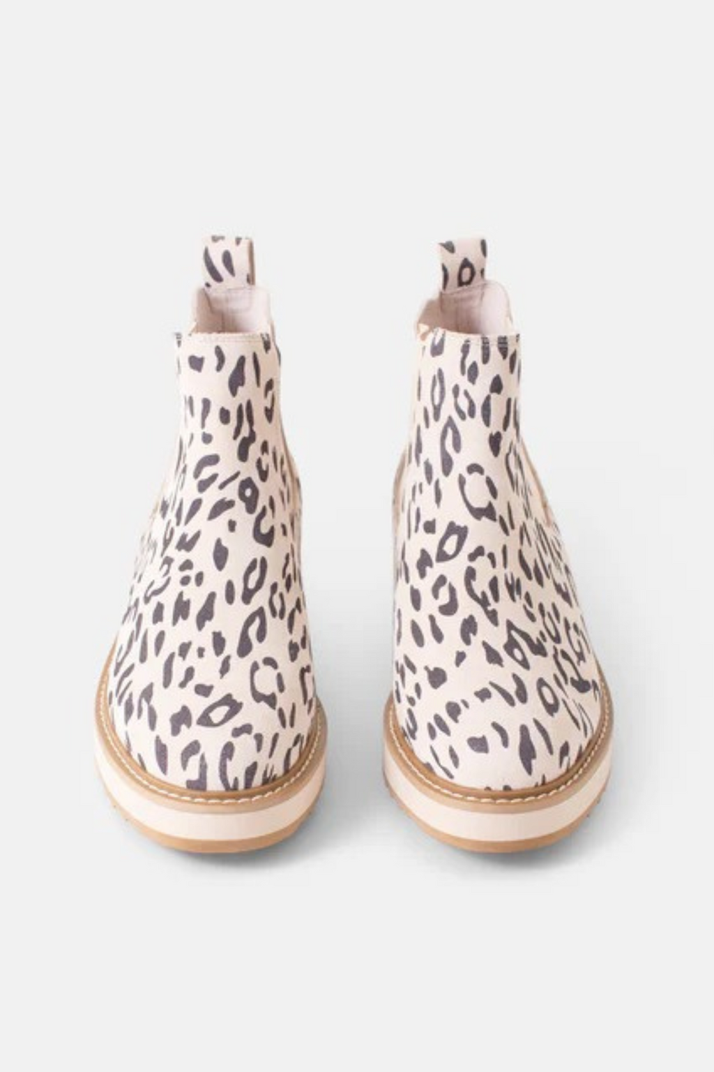 JADE LEATHER BOOT - Vanilla Leopard Suede