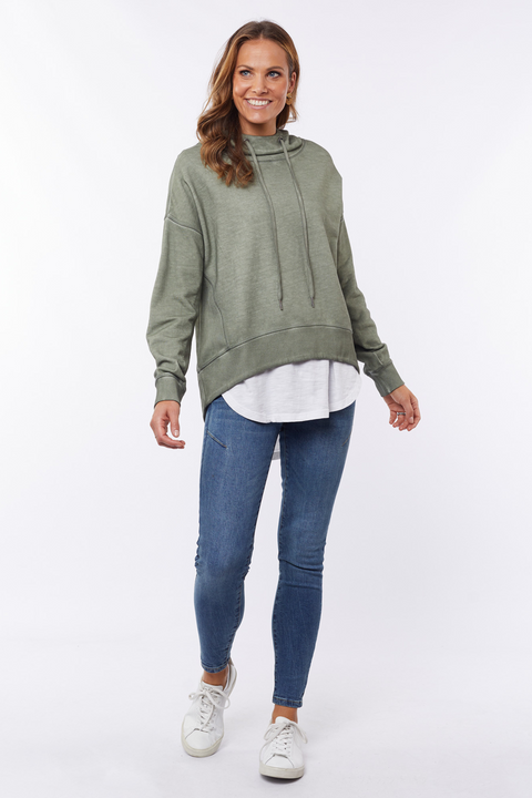 Foxwood jasmine hoodie discount khaki