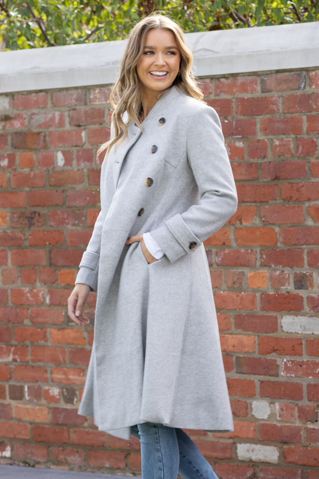 BRIDGETTE COAT - Grey
