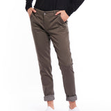 CHLOE CHINO PANT -  Khaki