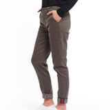 CHLOE CHINO PANT -  Khaki