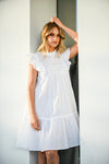 MICAELA DRESS - White
